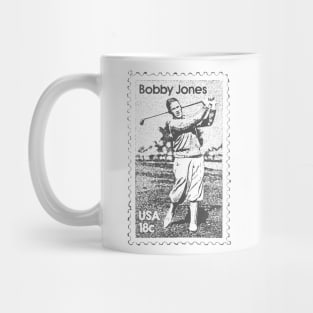 Grey Bobby Jones Stamp Art Mug